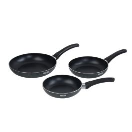 Set de Sartenes Quttin Aluminio 24 cm 3 Piezas (4 Unidades)