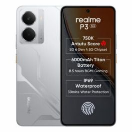 Realme P3 con 8GB de RAM y 256GB de Almacenamiento, Dual SIM y Conectividad 5G en Color Comet Grey Precio: 263.49999995. SKU: B1AC4JTJ46