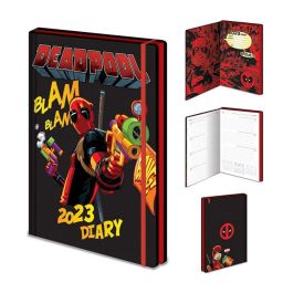 Pyramid Diario 2023 Deadpool - Blam Blam, Tapa Dura, Licencia Oficial, 13 x 19 cm Precio: 11.68999997. SKU: B1ADGPGK35
