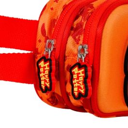 Harry Potter Estuche Portatodo 3D Doble Bobblehead con Relieve, 2 Compartimentos, Cierre Cremallera, Naranja Harry Potter Estuche Portatodo 3D Doble Bobblehead con Relieve, 2 Compartimentos, Cierre Cremallera, Naranja
