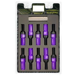 Omp Speed Juego De 20 Tornillos Con Protector De Aluminio De Colores M14x1.5 Llave De 17-19 Largo 28 mm Con Protector Morado OMPS09981411 Omp Speed Juego De 20 Tornillos Con Protector De Aluminio De Colores M14x1.5 Llave De 17-19 Largo 28 mm Con Protector Morado OMPS09981411