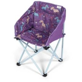 Sillón plegable - KAMPA - Mini Tub Chair Unicorns - Para niños - Morado