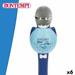 Micrófono Karaoke Bontempi 6 Unidades Micrófono Karaoke Bontempi 6 Unidades