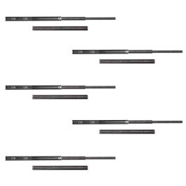 Emuca Lote de 5 juegos de guías para cajones, de bolas, altura 45mm, profundidad 600mm, extracción total, Negro Emuca Lote de 5 juegos de guías para cajones, de bolas, altura 45mm, profundidad 600mm, extracción total, Negro Precio: 55.89000043. SKU: B1DSH5WJ3K