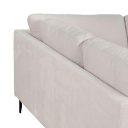 Sofá Chaise Longue Izquierda Crema 266 X 222 X 80 cm