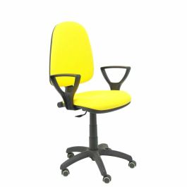 Piqueras y Crespo Silla de Oficina Ergonómica Ayna Regulable en Altura C- Brazos Fijos, Ruedas para Parqué, Bali Amarillo Precio: 120.50000017. SKU: S5702450