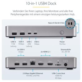 Dockstation Startech 155UE-USB4-DOCK