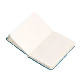 Cuaderno Con Gomilla Antartik Notes Tapa Dura A7 Hojas Lisas Azul Claro 80 Hojas 80 gr Fsc