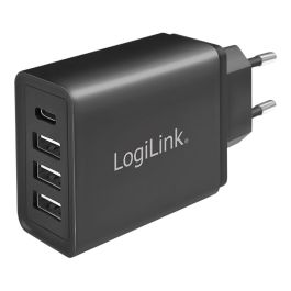 LogiLink PA0221 Adaptador de Corriente USB, Cargador Rápido 27W con 4 Puertos: 1 USB-C y 3 USB-A, Negro Precio: 21.99326976. SKU: S7910985