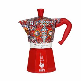 Cafetera Italiana Bialetti MOKA EXPRESS D&G 6T Rojo Plateado Aluminio 6 Tazas Precio: 105.50000043. SKU: B1CHTAE3SM