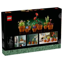 LEGO Icons 10329 Plantas Diminutas Set de Construcción Ornamental para Adultos