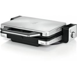 WMF 0415110011 Kontaktgrill Lono 2en1. Parrilla y plancha de contacto 2100W, antiadherente, acero inoxidable