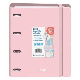 Carpeta de anillas DOHE Rosa A4 (12 Unidades)