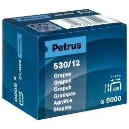 Grapas Petrus Clavadora 530/12 Mm. Cobreadas Caja De 5000 Precio: 16.68999948. SKU: B1ATY2QSCM