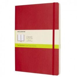Moleskine QP623F2 Libreta Clásica Tapa Blanda Rojo Escarlata XL (19x25cm) Lisa Precio: 27.50000033. SKU: S7802255