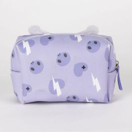 Cerdá Neceser de Aseo para Viajes Hello Kitty Colección Invierno 2025 Morado | Bolsa Organizadora de Cosméticos Infantil para Niñas