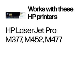 HP LaserJet M452dn/M377/410A/M477 Toner Amarillo