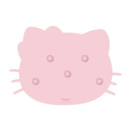 Hello Kitty Comedero de Silicona para Perro, Cuenco Rosa para Mascotas con Diseño Oficial Hello Kitty, 18.5 x 12.7 x 2.0 cm Hello Kitty Comedero de Silicona para Perro, Cuenco Rosa para Mascotas con Diseño Oficial Hello Kitty, 18.5 x 12.7 x 2.0 cm