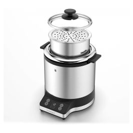 WMF 0415260011 Reiskocher mit Lunch-to-go-Box Olla arrocera de Acero Inoxidable con Caja para Llevar, 1 L