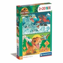 Clementoni - CLE1739461923607 - Puzzle Jurassic World 2x20 Piezas