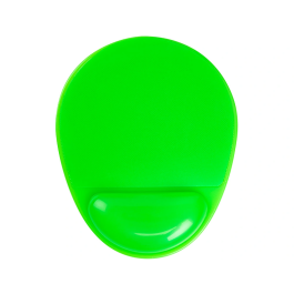 Q-connect Alfombrilla Ratón Gel PVC Verde 210x245x20 mm