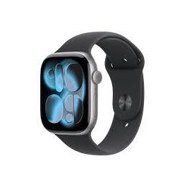 Apple Watch Series 11 GPS 46mm Aluminio Gris Espacial con Correa Deportiva Negra M/L MEV44WF/A Precio: 533.69000036. SKU: B1K6B5CDYS