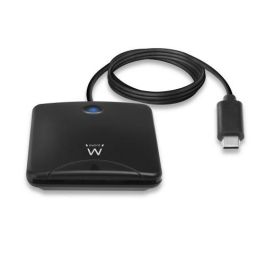 Lector de Tarjetas Inteligentes Ewent EW1055 USB C 1 m DNIe Negro