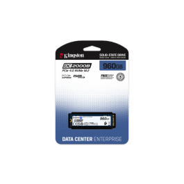 Kingston Technology DC2000B M.2 960 GB PCI Express 4.0 NVMe 3D TLC Kingston Technology DC2000B M.2 960 GB PCI Express 4.0 NVMe 3D TLC