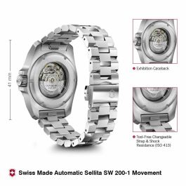 Reloj Hombre Victorinox V242019 Plateado Reloj Hombre Victorinox V242019 Plateado