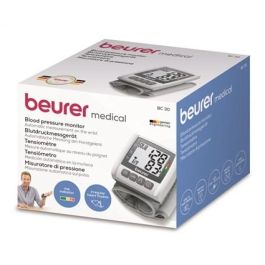 Beurer BC-30 Tensiómetro de Muñeca con Pantalla LCD y Memoria