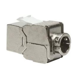 LogiLink Keystone CAT6a RJ45 Buchse STP AWG 22-26 360° Werkzeuglos