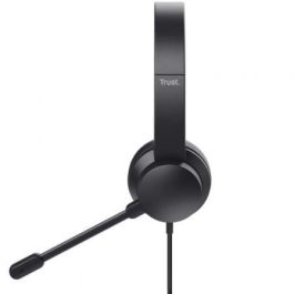 Trust Auriculares Hs-201 Estéreo Cable Usb Con Micrófono Flexible Ajustable Negro Trust Auriculares Hs-201 Estéreo Cable Usb Con Micrófono Flexible Ajustable Negro