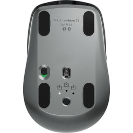 Logitech MX Anywhere 3S for Mac - Ratón Inalámbrico Compacto, Bluetooth, 8K DPI, Space Grey EMEA28-935