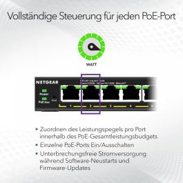 Switch Netgear GS305EP-100PES RJ-45