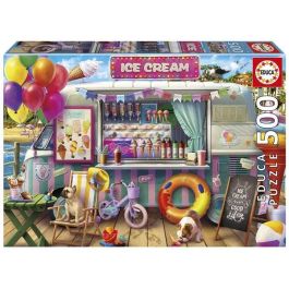 Educa Puzzle 500 Piezas Furgoneta de Helados, Multilingüe (Español, Francés, Inglés, Portugués), Recomendado +11 Años Precio: 10.4907. SKU: B19JW3AJBW