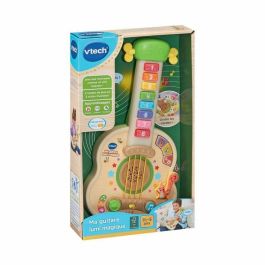 Vtech Baby VTE3417766208057 Mi Guitarra Mágica Lumi Juguete con Parte de Madera Certificada FSC