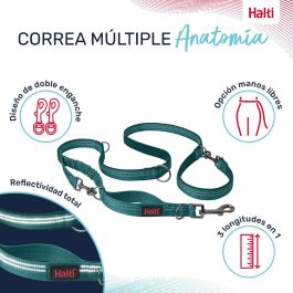 Halti Anatomy Correa Multiposición Turquesa L Halti Anatomy Correa Multiposición Turquesa L