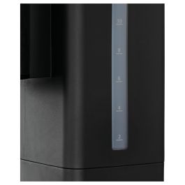 WMF 0412150011 Stelio Cafetera de Filtro 1.25L, 1000W, Negra/Acero Inoxidable, Semi-Automática con Jarra y Plato Caliente