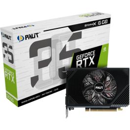 Palit RTX 3050 StormX 6GB GDDR6 1Fan Tarjeta Gráfica, 7680 x 4320 Pixeles, PCI Express 4.0