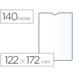 Esselte Portadocumentos Cristal 140 micras, 122 x 172 mm Precio: 31.50000018. SKU: B1JRZZMRWS
