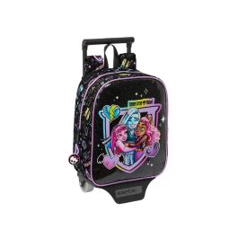 Mochila Escolar con Ruedas Monster High Negro 22 x 27 x 10 cm Precio: 15.79000027. SKU: B14QG6HZCJ