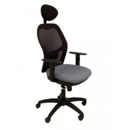 Silla Piqueras Y Crespo Jorquera Brazos Regulables Cabecero Fijo Mecanismo Sincro Con Regulador De Tension Respaldo De Malla Negra Y Asiento Tapizado Bali Gris Medio Precio: 357.98999984. SKU: S5703058