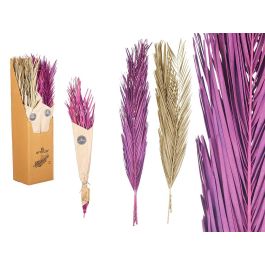 Ramillete Hojas Palmera Surtido Morado y Natural Giftdecor 26x100x4 cm (20 Unidades) Precio: 39.69000013. SKU: B1HBY6Z3KF