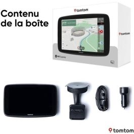 TomTom GO Superior Navegador GPS Coche Pantalla Táctil HD 7" Mapas Mundiales TomTom Traffic Actualización Wifi Evita Zonas Medioambientales