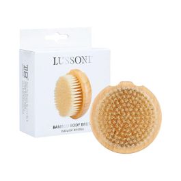 Cepillo Limpiador y Exfoliante Lussoni Bamboo Redondo Cepillo Limpiador y Exfoliante Lussoni Bamboo Redondo