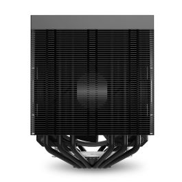 Sharkoon A60 RGB Refrigerador de Aire para CPU Doble Torre con 2 Ventiladores 120mm PWM, RGB, 6 Tubos Calor Cobre, 260W TDP Negro