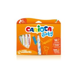 Rotulador Carioca Baby 2 Años Caja 12 Unidades Colores Surtidos Precio: 4.88999962. SKU: B199MBD9NM