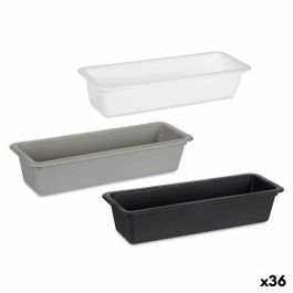 Organizador para Cubiertos Kinvara CN18819 Blanco Negro Caucho Polipropileno 8,5 x 5 x 24 cm (36 Unidades) Precio: 39.95000009. SKU: S3614244