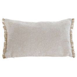 Cojin Mediterraneo DKD Home Decor Crema Natural 15 x 35 x 60 cm (2 Unidades) Cojin Mediterraneo DKD Home Decor Crema Natural 15 x 35 x 60 cm (2 Unidades)