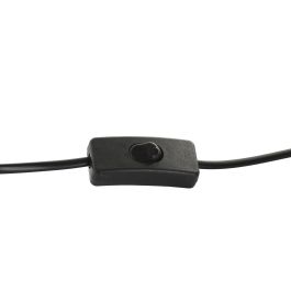 DKD Home Decor Lámpara Sobremesa Moderno Dorado Plateado Blanco Metal Poliéster 35 x 63 x 35 cm (2 Unidades)